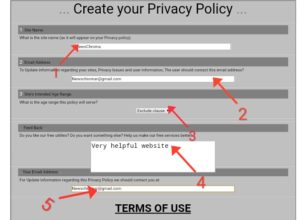 For creating Privacy Policy Page WTechni 3