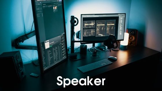 speaker - parts of computer in hindi