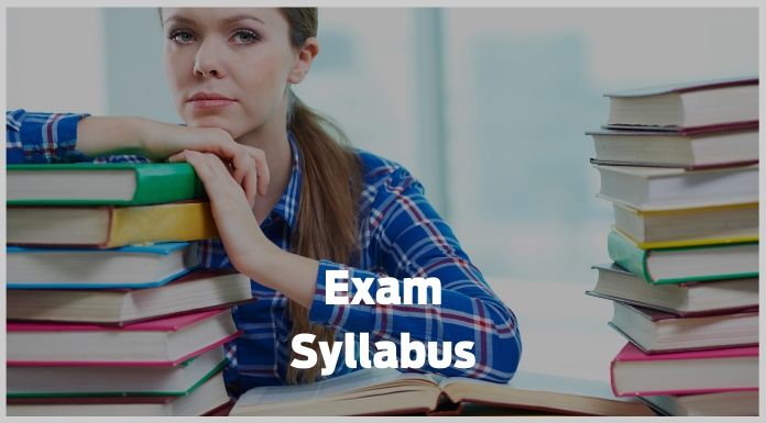 exam syllabus 1