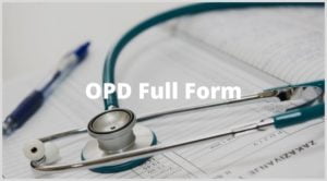 OPD Full Form