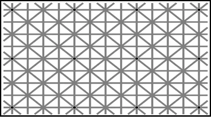 Can you spot all 12 black-dots-at-once in this image feature