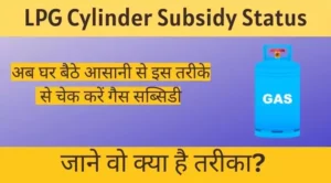 LPG Cylinder Subsidy Status